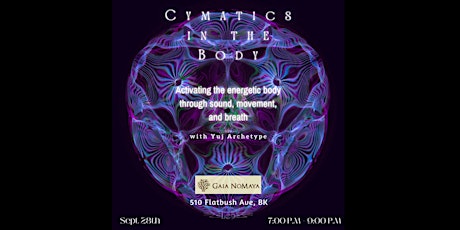 Cymatics in the body