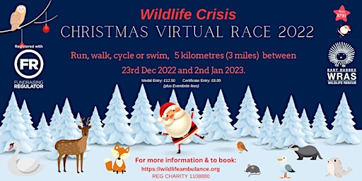 Wildlife Crisis Christmas Virtual Race 2022