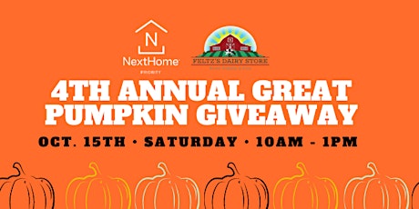 The 4th Annual Great Pumpkin Giveaway!
