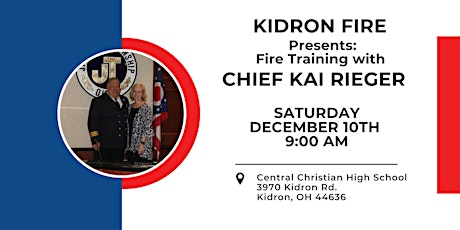 Kidron Fire Annual Free Training