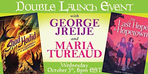 BOOK LAUNCH EVENT | Meet GEORGE JREIJE & MARIA TUREAUD  at Books of Wonder!