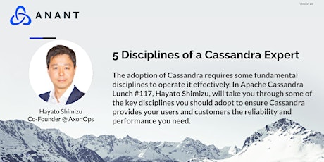 Apache Cassandra Lunch #117: 5 Disciplines of a Cassandra Expert