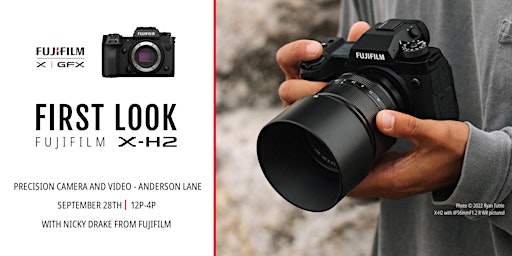 First Look at the NEW Fujifilm X-H2 - Anderson Lane