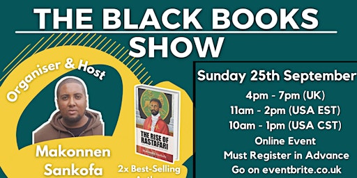 The Black Books Show - Virtual Book Tour
