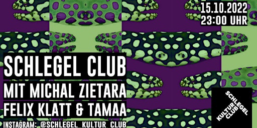Schlegel Club mit Michal Zietara