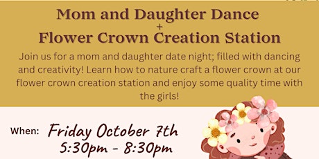 Mom Daughter Dance + Flower Crown Creation
