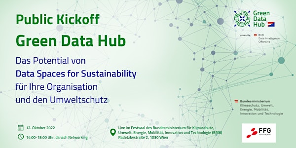 Public Kickoff Green Data Hub: Data Spaces for Sustainability