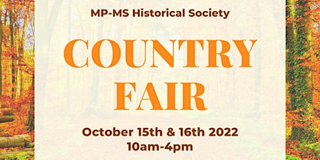 MPMS Historical Society COUNTRY FAIR primary image