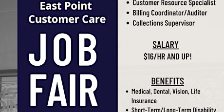 East Point Customer Care Job Fair