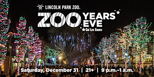 Zoo Year's Eve at Lincoln Park Zoo - A 21+ Outdoor/Indoor New Year's Party