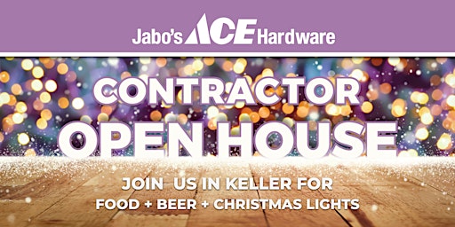Jabo's Ace Christmas Lighting Contractor Open House