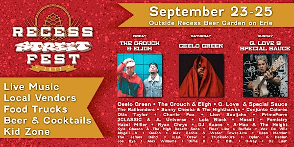 Recess Street Fest - 3-DAY event