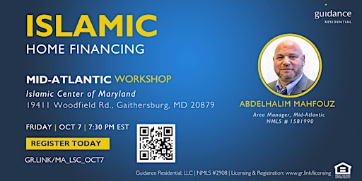 Islamic Home Financing Workshop - Gaithersburg, MD