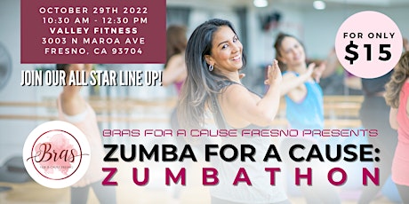 BRAS FOR A CAUSE FRESNO ZUMBA FOR THE CAUSE: ZUMBATHON