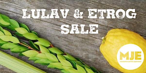 MJE Lulav and Etrog Sale 2022 | Shake Shake Shake!