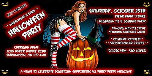 GNO Presents Halloween - Wear What You Dare!
