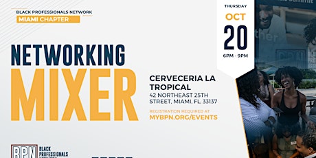 BPN Miami October Networking Mixer