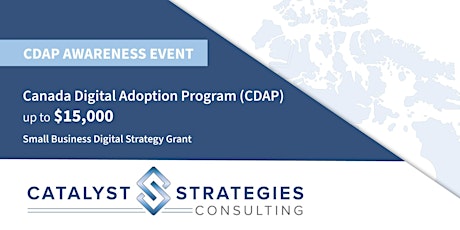 Canada Digital Adoption Program (CDAP) Victoria Information Session