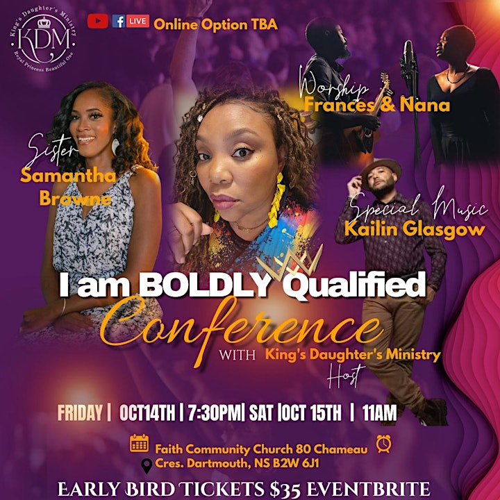 Iam BOLDLY Qualified Conference image