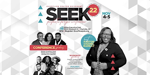 SEEK Prophetic Prayer Conference: Evening Session Only
