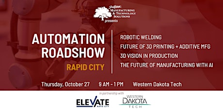 MTS Automation Roadshow - Rapid City