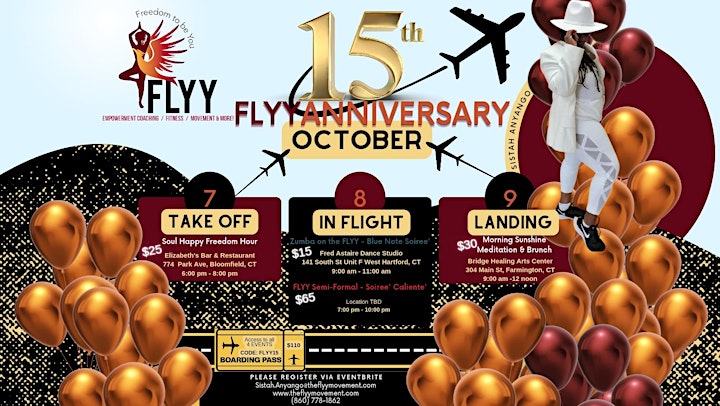 15th  FLYYAnniversary Celebration Weekend- Zumba (R) on the FLYY Master image