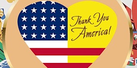 THANK YOU AMERICA DAY (Sat. Oct. 8, 2022, 10 AM.  11 AM - Main Program)