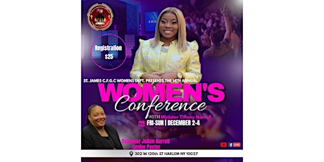 St James’ 14th Annual Women’s Conference