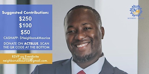 Campaign Kickoff and Fundraiser for Maurice Scott