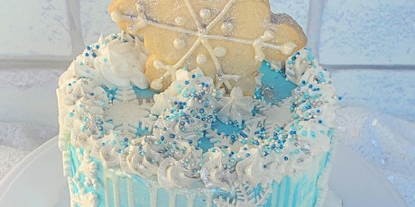 Tweens & Teens Snow Themed Drip Cake Decorating Class