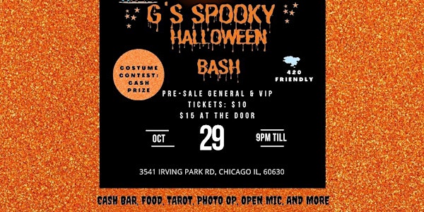 G's Spooky Halloween Bash