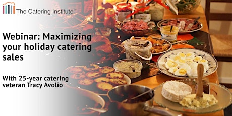 Webinar: Maximizing Your Holiday Catering Sales primary image