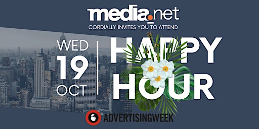 Advertising Week | Media.net Happy Hour Party | Mr. Purple Rooftop
