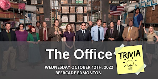 The Office Trivia Night at Beercade Edmonton!