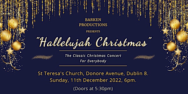 Hallelujah Christmas - Donore Avenue Concert