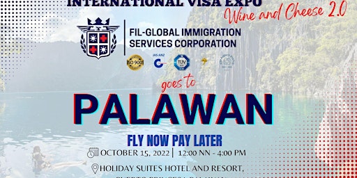 Fil-Global Goes To Palawan International Visa expo Wine & Cheese 2.0 event