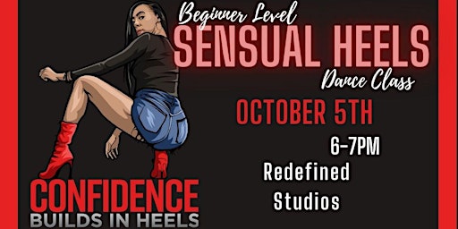 Sensual Beginners Heels Dance Class With Jaliah (October 5th) CBIH