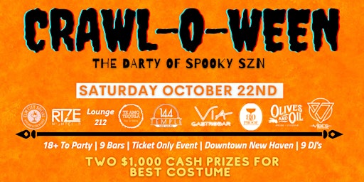 Crawl-O-Ween ‘22 | New Haven, CT