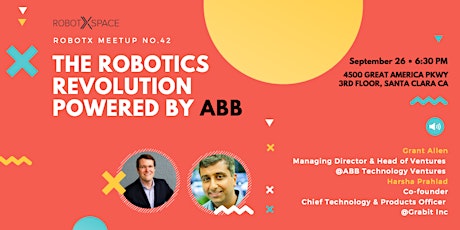 Investing in Robotics & AI Fireside Chat ABB Venture/Grabit - RobotX Meetup No.42 primary image