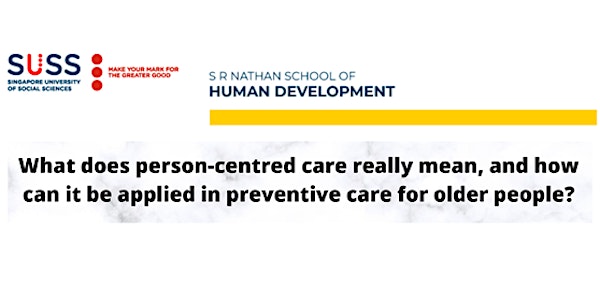 Application Of Person-Centred Care In Preventive Care For Older People.