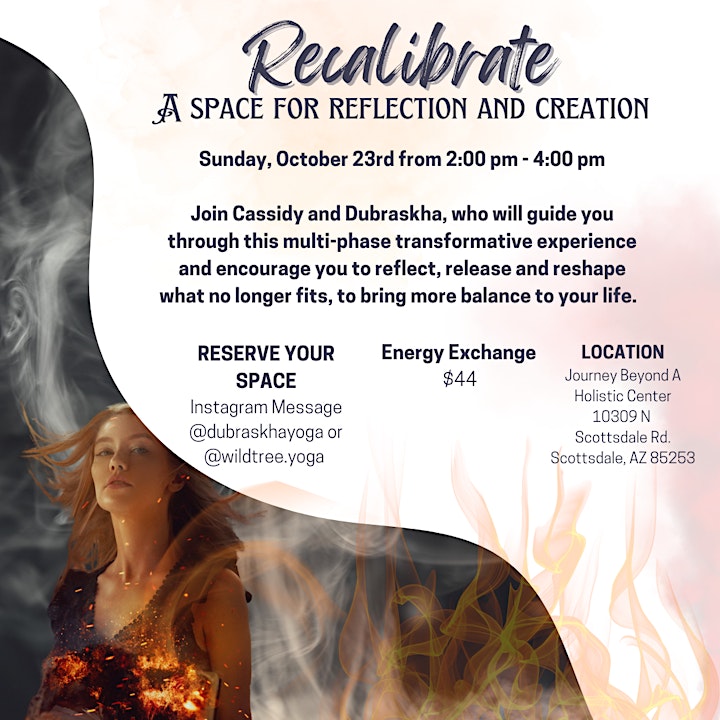 Recalibrate: A space for reflection and creation image