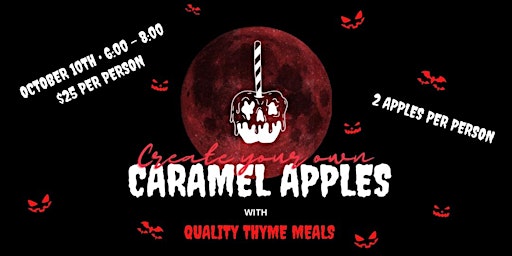 Make your own caramel apples