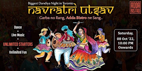 Disco Dandiya Nights @ Adda Bistro