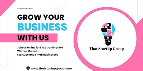 StartUp Training for Women:How to follow up with new contacts? primary image