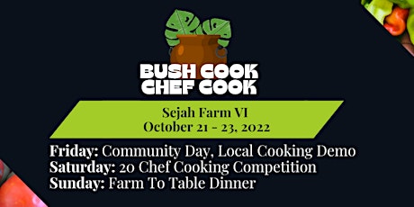 2022 Bush Cook Chef Cook