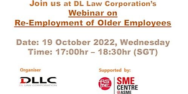 Re-employment of Older Employees by DL Law Corporation