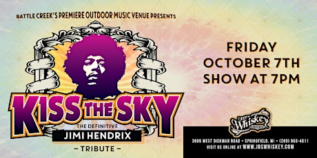 Kiss The Sky – The Definitive Jimi Hendrix Tribute at JB’s Whiskey