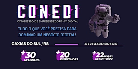 Imagem principal do evento CONEDI Caxias do Sul  23 e 24/09/2022