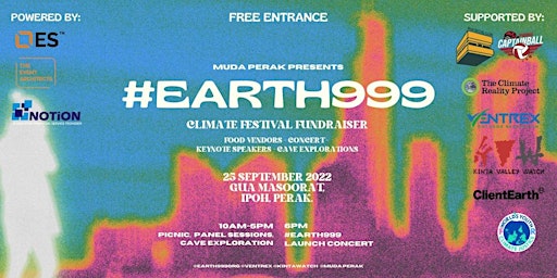 #EARTH999 FESTIVAL FUNDRAISER