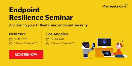 Endpoint Resilience Seminar - New York